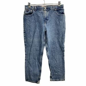 TOMMY HILFIGER デニムパンツ W36 トミーヒルフィガー レディース コットン 古着卸 アメリカ仕入 2401-76