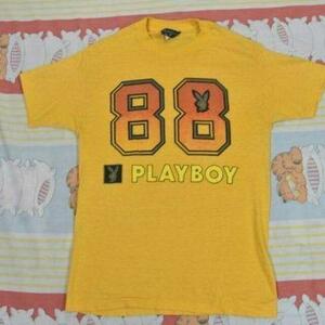 プレイボーイ USA製 80s Tシャツ c8807 ビンテージ PLAYBOY