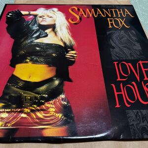 サマンサ・フォックス　ラブ・ハウス　ブラックピラミッドミックス　ドント・チャート・オン・ミー　12inch エロジャケ　Samantha Fox