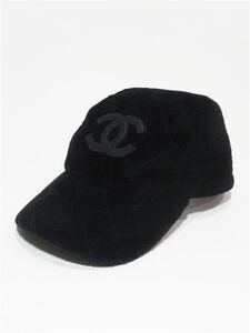 62977 CHANEL ／ シャネル CCマトラッセ ジェットキャップ