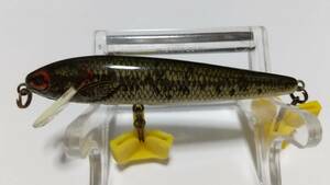 レーベルミノー　1/8oz　BASS　バス　6.5ｃｍ　F50　REBEL　MINNOW　プラドコ　BOX保管の未使用品