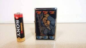 Pachislot Osu! Kaoru Ijuin Oil Lighter /パチスロ押忍!番長　「伊集院 薫」　オイルライター　新品・未使用品　※ケース(おまけ)付き。