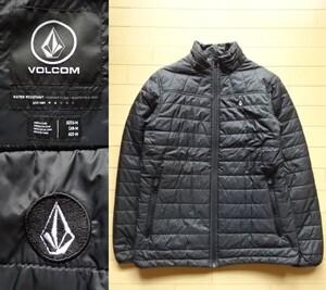 【VOLCOM】中綿入り ナイロンジャケット ブラック SIZE:US-M (ボルコム)