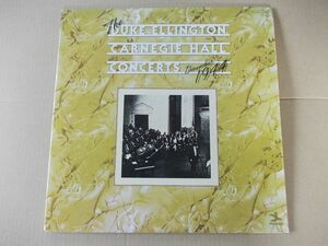 P4478　即決　LPレコード　デューク・エリントン　DUKE ELLINGTON『CARNEGIE HALL CONCERTS　1944』　輸入盤　US盤　2枚組
