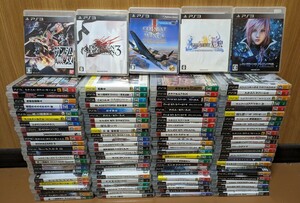 【ジャンク】【1円スタート】PS3/プレイステーション3/PlayStation3 ゲームソフト 大量 約100本まとめ売り 【A149】