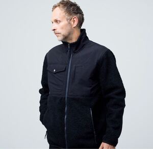 Polo Ralph Lauren for Ron Herman Hybrid Jacket 別注 ポロラルフローレン ロンハーマン ボアフリース ジャケット BLACK サイズM