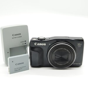 【難あり】Canon デジタルカメラ Power Shot SX700 HS ブラック 光学30倍ズーム PSSX700HS(BK)