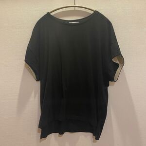 数回使用 ZARA Tシャツ 黒