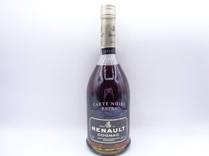 同梱不可 1円～ RENAULT CARTE NOIRE ルノー カルト ノアール コニャック ブランデー 700ml 40％ 古酒 未開封 X291510