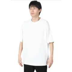 HELLY HANSEN Tシャツ オフホワイト L ロゴ ビッグシルエット