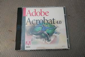 【 Adobe Acrobat 4.0 】 Windows 日本語版 シリアルナンバー有り