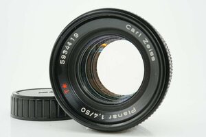 CONTAX Carl Zeiss Planar 50mm F1.4 AEJ C/Yマウント 標準 単焦点 プライム マニュアル オールドレンズ