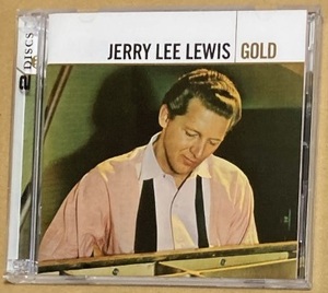 CD★JERRY LEE LEWIS 「GOLD」　ジェリー・リー・ルイス、ベスト盤、2枚組