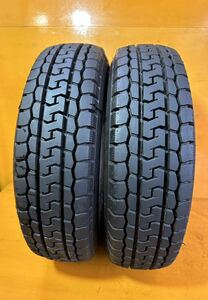 森商会No.125 佐賀発205/70R16 111/109L LT RADIAL TY285 YOKOHAMA 2本set 2018 新品同様 倉庫保管バリ山MAXX 中古タイヤヨコハマ