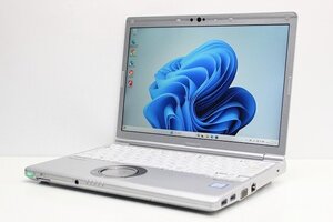 1円スタート ノートパソコン Windows11 WPS office搭載 Panasonic レッツノート CF-SV7 第8世代 Core i5 SSD256GB メモリ8GB カメラ