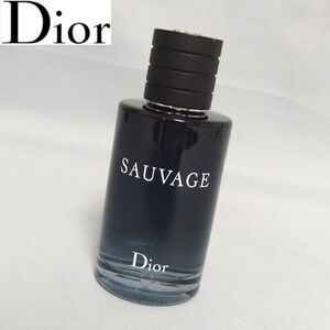 美品★Dior SAUVAGE Eau de Toilette 100ml 香水 日本語表記 ソヴァージュ オードゥ トワレ ディオール★