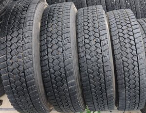 4本価格★パT8987■225/85R16 121/119L LT TOKO 再生タイヤ★条件付送料無料★更生 中古 スタッドレス トラック