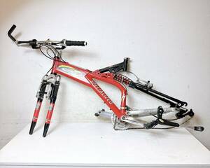 218＊中古 ground control comp SPECIALIZED クロスバイク マウンテンバイク 部品取り 現状品＊