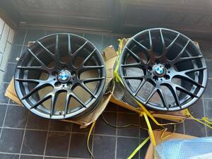 BMW純正　19x10 ET25 リアホイール (マットブラック) GTS M359 M3(E90/E92) 36112284151 二本セット 黒 19インチ 10JJ +25 PCD120