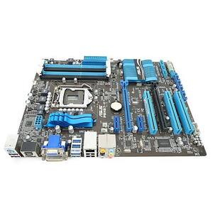 【中古】ASUS製 ATXマザーボード P8H67-V REV3.0 LGA1155 [管理:30315270]