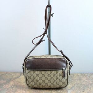 GUCCI GG PATTERNED SHOULDER BAG MADE IN ITALY/グッチGG柄ショルダーバッグ