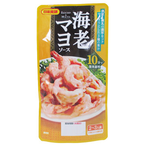 送料無料 エビマヨソース 海老マヨ １００ｇ ２～３人前 日本食研/6993ｘ２袋セット/卸