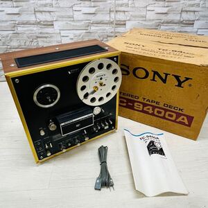 ☆1円〜☆ SONY ソニー オープンリールデッキ TC-9400A ステレオテープデッキ