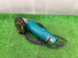 【中古品】makita(マキタ) 100㎜ジスクグラインダ(ディスクグラインダ) 9504B ※金の卵(未使用)1枚おまけ付　IT5WJYF6K8OZ