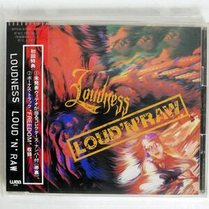 LOUDNESS/LOUD ’N’ RAW/WEA WPC6-8126 CD □