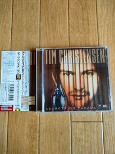 帯付き プロモ盤 廃盤 ティム・クリステンセン シークレッツ・オン・パレード Tim Christensen Secrets On Parade ディジー・ミズ・リジー