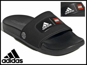 送無 G② 新品 adidas アディダス × LEGO レゴ GW8112 LEGO ADILETTE COMFORT K アディレッタ コンフォート ロゴ キッズ サンダル 17.0 ①