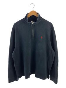 POLO RALPH LAUREN◆ハーフジップ/スウェット/XXL/コットン/NVY