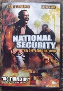 DVD-085 ナショナル　セキュリティ National Security 海外版 英語 (字幕 中国語あり)　スティーヴ・ザーン コルム・フィオーレ