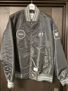 WTAPS BENCH JACKET team NYLON ダブルタップス　ベンチ　スタジャン　希少　美品