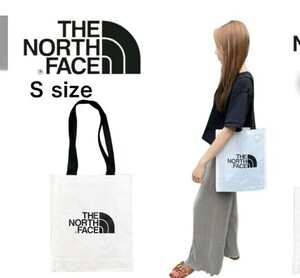 [ザノースフェイス] バッグ メンズ レディース トートバッグ ホワイト Tarpaulin Eco Bag SMALL NG2PN60A WHT A4対応 [並行輸入品]S サイズ