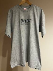 24SS！新作新品！ Supreme Paris Tee パリスTee Size:L Color:グレイ Tシャツ デニム/シャツ/ジャケット/パンツ