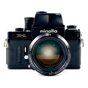 ミノルタ MINOLTA X-1 ＋ MC ROKKOR 58mm F1.2 ［ジャンク品］ フィルム マニュアルフォーカス 一眼レフカメラ 【中古】