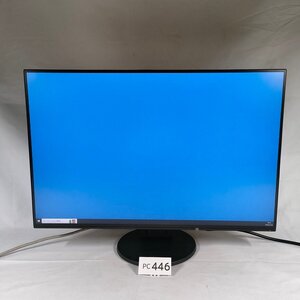 pc446★通電確認済★EIZO 24.1インチ液晶ディスプレイ EV2456-BK ブラック 使用時間7865時間