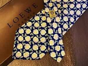 【セール品♪】Ｒ0533♪【ＬＯＥＷＥ】ロエベ【魚(熱帯魚)】ネクタイ