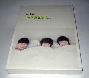 JYJ 3hree voices II JUNSU JEJUNG YUCHUN DVD 初回版 送料無料　即決　