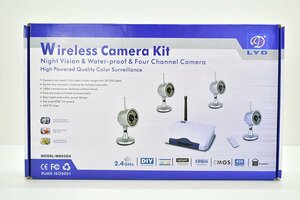 LYD W802G4 2.4Ghz ワイヤレスカメラ キット[Wireless Camera Kit][防犯]33M