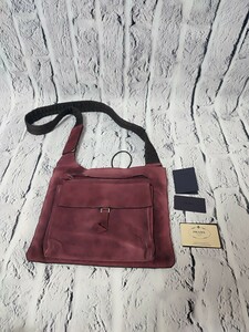 【売り切り】PRADA プラダ スエード ショルダーバッグ 3158-6