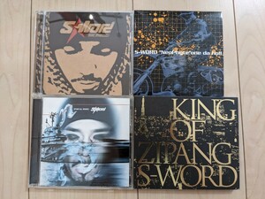 J-HIPHOP CD S-WORD NITRO MICROPHONE UNDERGROUND ニトロマイクロフォンアンダーグラウンド 4枚セット 日本語ラップ 音楽 邦楽