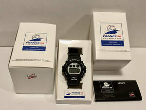 未使用 G-SHOCK/ジーショック CASIO DW-6900WF-1T 1998年 フランス ワールドカップ