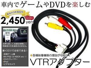 メール便送料無料 外部入力 VTRアダプター トヨタ ランドクルーザー 100 UZJ100/HDJ101 純正ナビ用 VTR入力 接続 カーナビ モニター