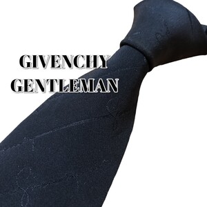 ★GIVENCHY GENTLEMAN★　ブラック系　総柄　イタリア製　短め