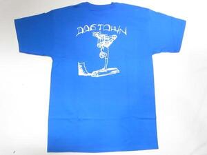 JB即決 DOGTOWN SKATES ドッグタウン スケート DTS MARK GONZALES マークゴンザレスデザイン GONZ ゴンズ Tシャツ 青 ブルー Sサイズ 新品