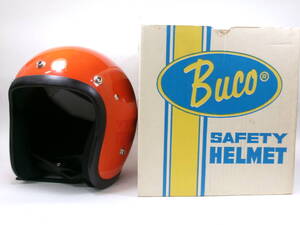  デッド！Sシェル! 70s BUCO IC400 ジェットヘルメット 目深加工済み M ★ 70年代 ブコ BELL 500TX R-T アイアン XLCH ショベル パンヘッド