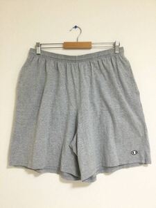 Champion チャンピオン　コットン×ポリエステル　スウェットショーツ　スウェットパンツ　短パン　メンズXL 【良品】 38