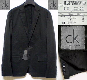 ck■CalvinKlein■ストレッチジャケット■新品■S■春夏■麻リネン混